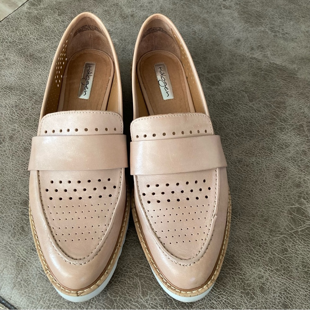 Halogen Emily Leather Loafer